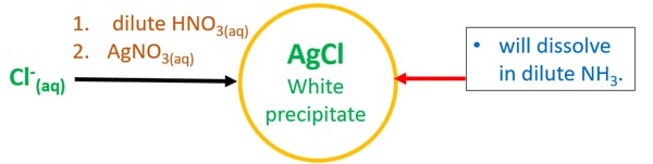 testschloride ion and silver ion reacttion